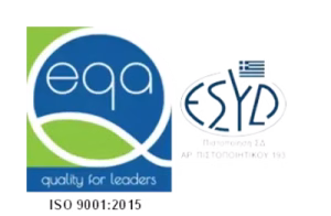 ISO Certification Badge - Τσεκούρας Security