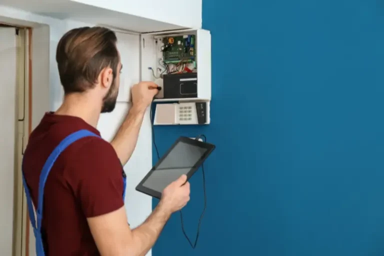 Alarm Panel Installation by Technician
